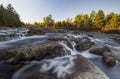 Rawdon Falls QC Royalty Free Stock Photo